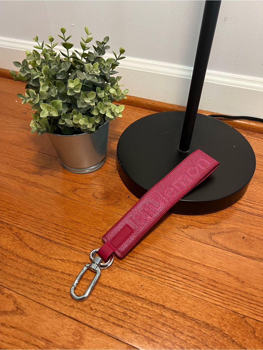 lululemon athletica Fuchsia Never Lost Keychain